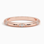 Alula Diamond Ring Rose Gold 18k Eternity Band