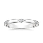 Alula Diamond Ring Platinum Eternity Band