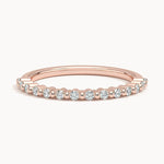 Milan Diamond Ring (1/5 ct. tw.) Rose Gold 18k Wedding Band