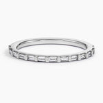 Lane Baguette Diamond Ring Platinum Wedding Band