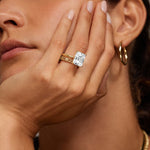 Celtic Knot Diamond Ring Yellow Gold 18k Wedding Band
