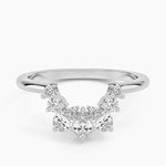Diana Diamond Ring Platinum Wedding Band