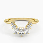 Diana Diamond Ring Yellow Gold 18k Wedding Band