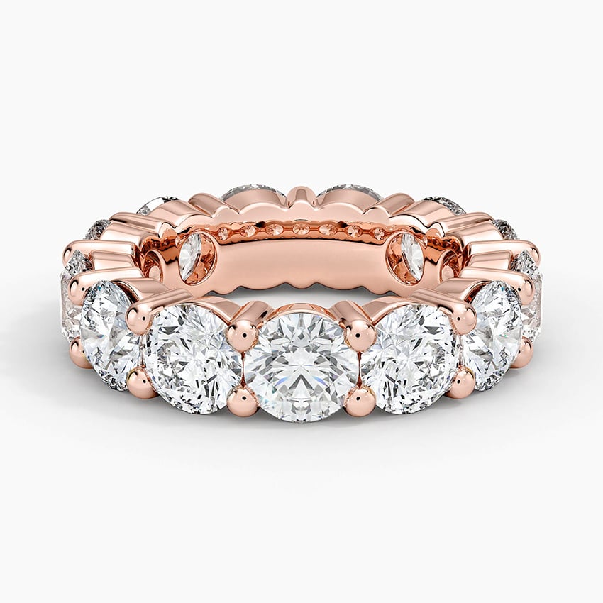 Eternity Lab Diamond Ring (8 ct. tw.) Rose Gold 18k Eternity Band
