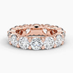 Eternity Lab Diamond Ring (7 ct. tw.) Rose Gold 18k Eternity Band