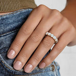 Eternity Lab Diamond Ring (7 ct. tw.) Yellow Gold 18k Eternity Band
