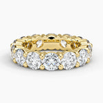 Eternity Lab Diamond Ring (7 ct. tw.) Yellow Gold 18k Eternity Band