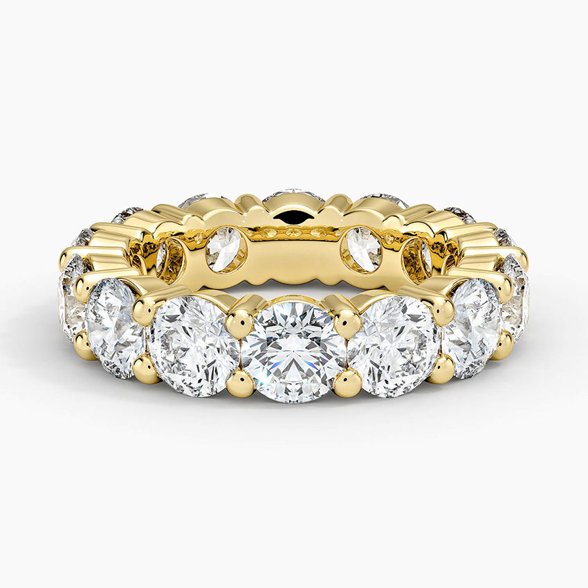 Eternity Lab Diamond Ring (7 ct. tw.) Yellow Gold 18k Eternity Band