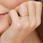 Evening Star Eternity Diamond Ring Rose Gold 18k Eternity Band