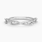 Secret Garden Diamond Wedding Ring (1/4 ct. tw.) Platinum Wedding Band