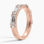 Frances Lab Diamond Ring (1 1/2 ct. tw.) Rose Gold 18k Wedding Band