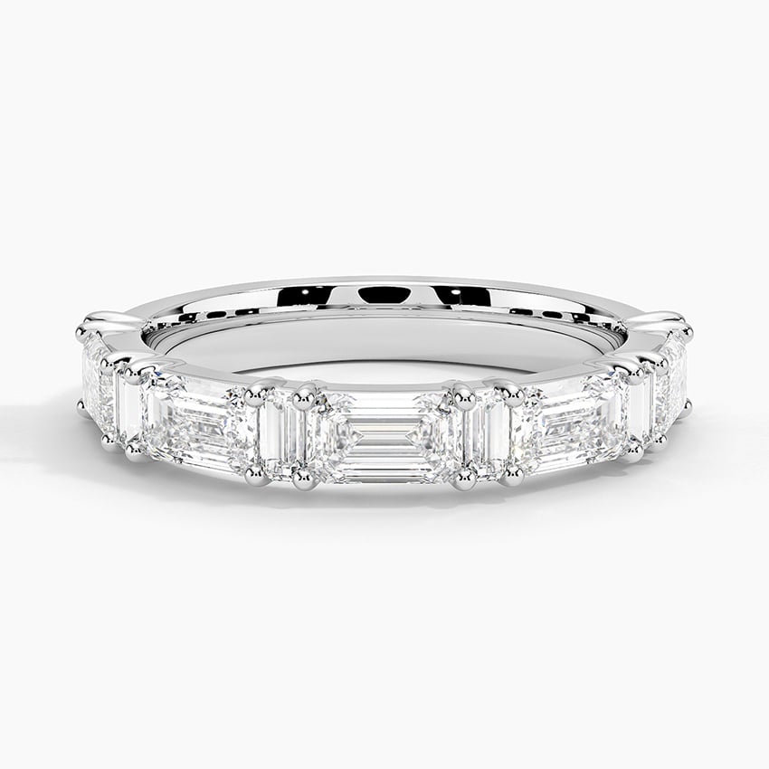 Frances Lab Diamond Ring (1 1/2 ct. tw.) Platinum Wedding Band