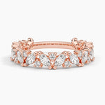 Elowen Lab Diamond Ring (1 ct. tw.) Rose Gold 18k Wedding Band