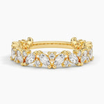 Elowen Lab Diamond Ring (1 ct. tw.) Yellow Gold 18k Wedding Band