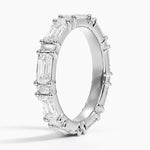 Frances Eternity Lab Diamond Ring Platinum Eternity Band