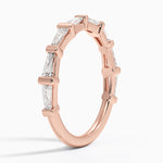 Memoir Baguette Diamond Ring (3/4 ct. tw.) Rose Gold 18k Wedding Band