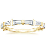 Memoir Baguette Diamond Ring (3/4 ct. tw.) Yellow Gold 18k Wedding Band
