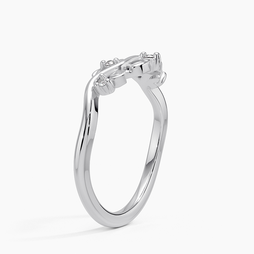 Veranda Diamond Ring Platinum Wedding Band