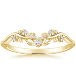 Veranda Diamond Ring Yellow Gold 18k Wedding Band