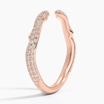Rose Thorn Diamond Open Ring (1/3 ct. tw.) Rose Gold 18k Wedding Band