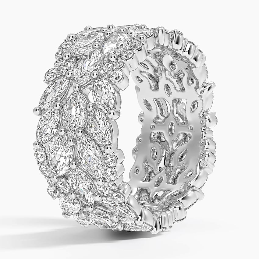Nadia Eternity Diamond Ring Platinum Eternity Band