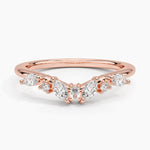 Yvette Diamond Ring (1/4 ct. tw.) Rose Gold 18k Wedding Band