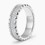 Sol Diamond Ring (1/2 ct. tw.) White Gold 18k Wedding Band