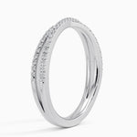 Calypso Diamond Ring Platinum Wedding Band
