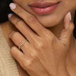 Delicate Versailles Contour Diamond Ring (1/3 ct. tw.) Yellow Gold 18k Wedding Band