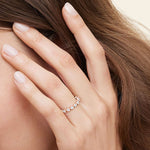 Monaco Diamond Ring (3/4 ct. tw.) Rose Gold 18k Wedding Band