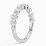 Monaco Diamond Ring (3/4 ct. tw.) Platinum Wedding Band