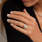 Elodie Cathedral Solitaire Ring Engagement Ring Setting