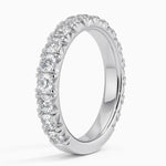 Ellora Three-Quarter Coverage Diamond Ring (1 2/5 ct. tw.) Platinum Wedding Band