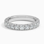 Ellora Three-Quarter Coverage Diamond Ring (1 2/5 ct. tw.) Platinum Wedding Band