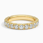 Ellora Three-Quarter Coverage Diamond Ring (1 2/5 ct. tw.) Yellow Gold 18k Wedding Band