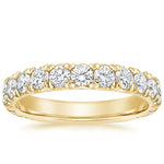 Ellora Three-Quarter Coverage Diamond Ring (1 2/5 ct. tw.) Yellow Gold 18k Wedding Band