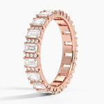 Naya Eternity Lab Diamond Ring Rose Gold 18k Eternity Band