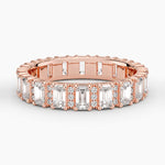 Naya Eternity Lab Diamond Ring Rose Gold 18k Eternity Band