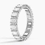 Naya Eternity Lab Diamond Ring Platinum Eternity Band