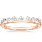 Marée Diamond Ring (1/2 ct. tw.) Rose Gold 18k Wedding Band
