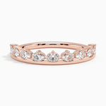 Marée Diamond Ring (1/2 ct. tw.) Rose Gold 18k Wedding Band