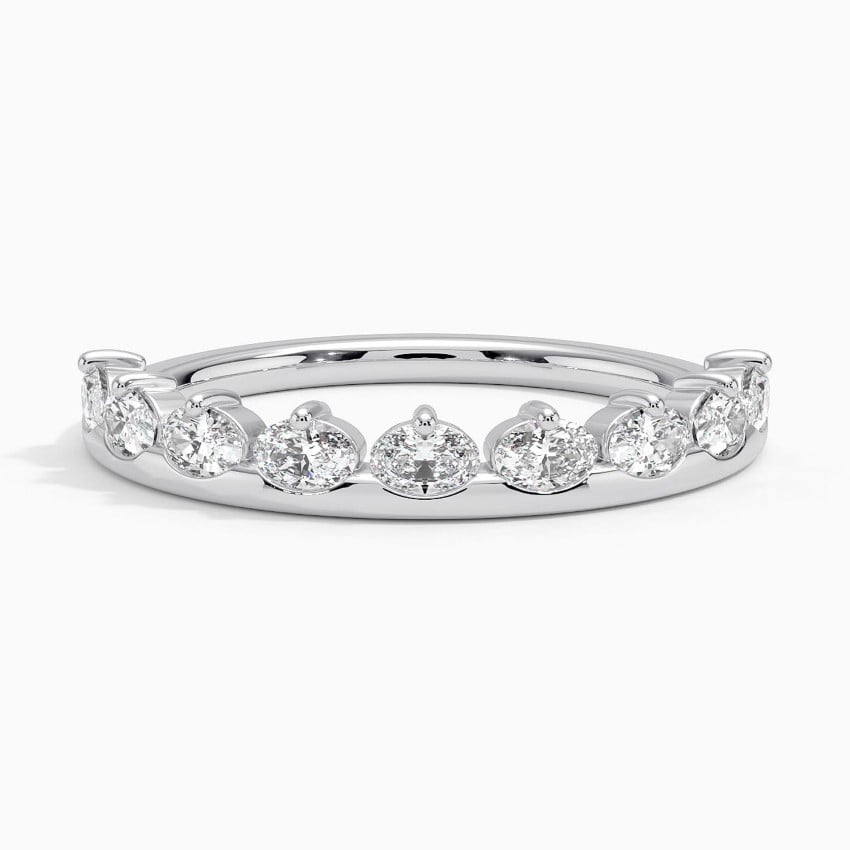 Marée Diamond Ring (1/2 ct. tw.) Platinum Wedding Band