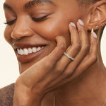 Olivetta Eternity Lab Diamond Ring Platinum Eternity Band