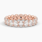 Oval Eternity Diamond Ring (3 ct. tw.) Rose Gold 18k Eternity Band