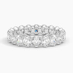 Oval Eternity Diamond Ring (3 ct. tw.) Platinum Eternity Band
