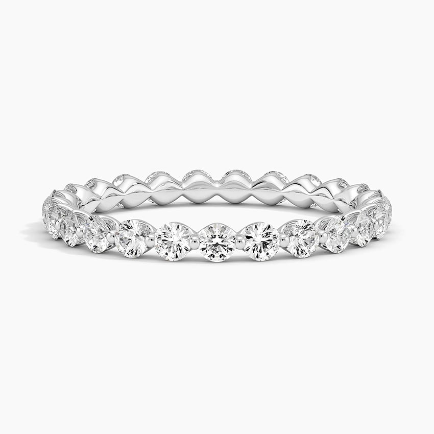 Milan Eternity Diamond Ring (1/3 ct. tw.) White Gold 18k Eternity Band