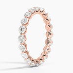 Riviera Eternity Diamond Ring (2 ct. tw.) Rose Gold 18k Eternity Band
