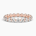 Riviera Eternity Diamond Ring (2 ct. tw.) Rose Gold 18k Eternity Band