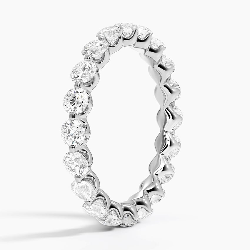 Riviera Eternity Diamond Ring (2 ct. tw.) Platinum Eternity Band