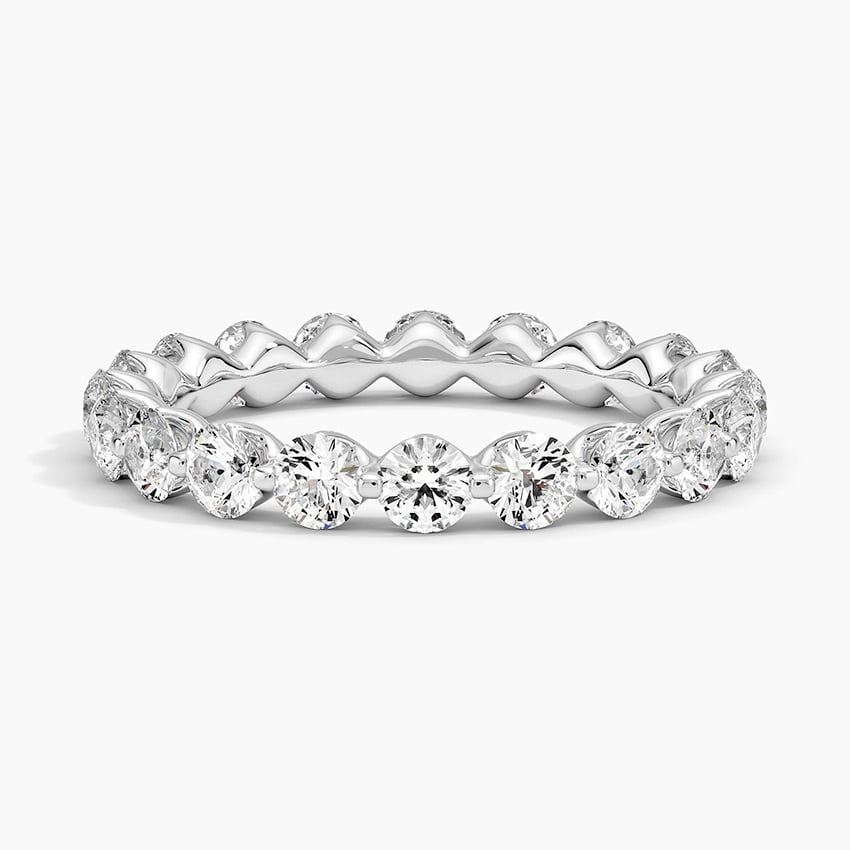 Milan Eternity Diamond Ring (1/3 ct. tw.) White Gold 18k Eternity Band